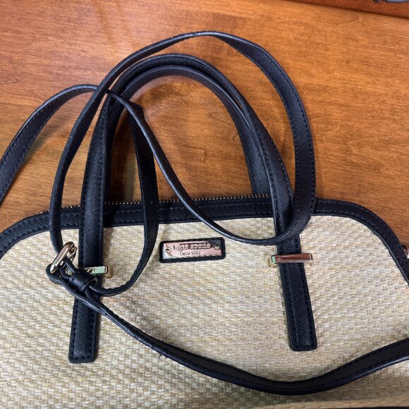 Kate Spade New York Black Saffiano leather Gold-done Hardware Adjustable Strap - Picture 2 of 10